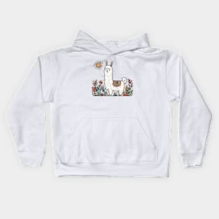 LLama Me Happy Kids Hoodie